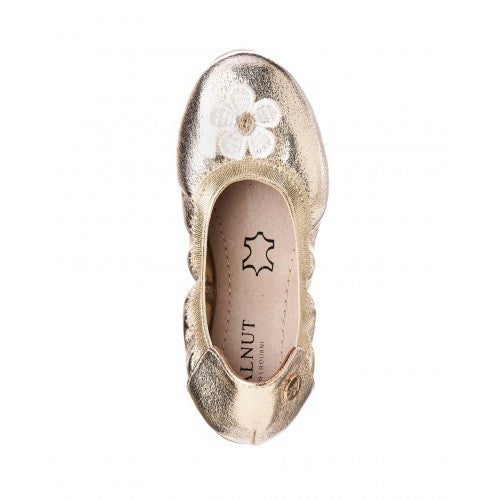 Walnut Catie Daisy Ballet Gold