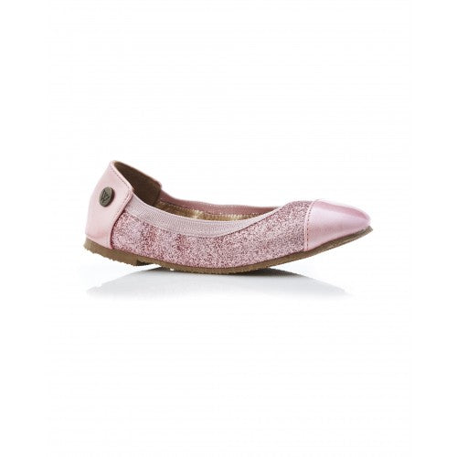 Walnut Catie Sparkle Ballet Pink
