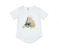 Walnut + May Gibbs Frankie P Tee - Wattle Wren (Size 000 - 4)