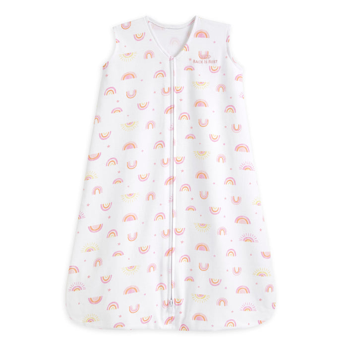 sleepsack wearable blanket cotton sunshine rainbows
