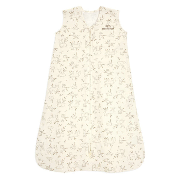 HALO 100% cotton wearable blanket in forest lullaby