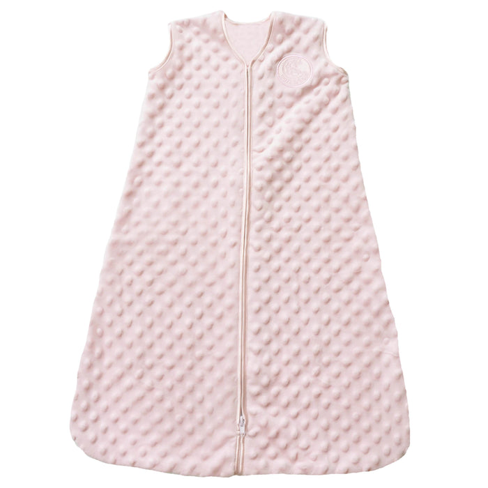 sleepsack wearable blanket plushy dot velboa pink