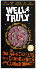 Cranberries and Candied Orange Oat M&lk Chocolate 90g