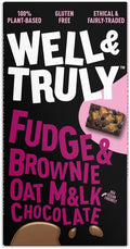 Oat M&lk Chocolate with Fudge & Free Brownie 90g