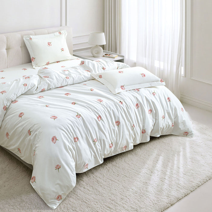 White Print Bedding Collection