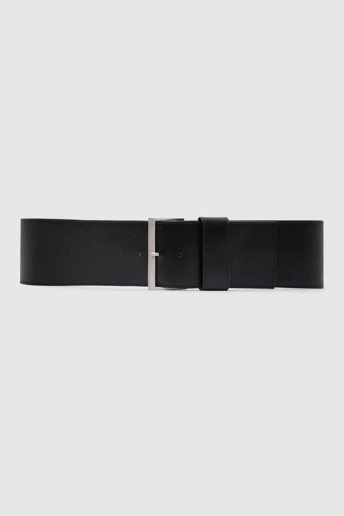 Wide Classic Belt - Black