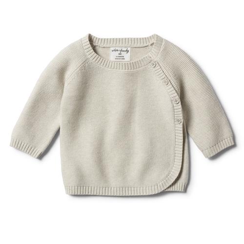 Wilson & Frenchy Ice Grey Kimono Knitted Cardigan