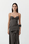 Wool Cami - Mulch