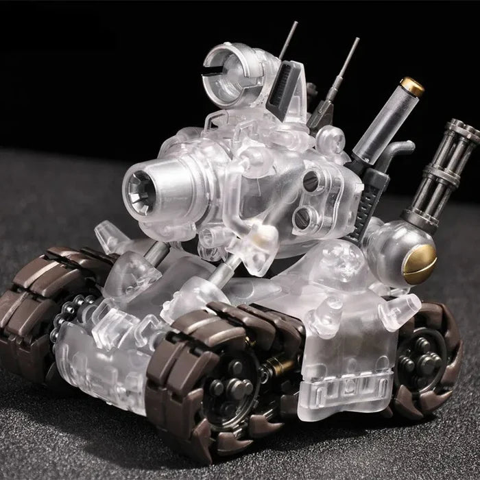 YH Metal Slug Super Vehicle SV-001 tank model movable inner structure Blue or Grey