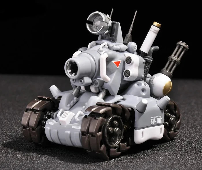 YH Metal Slug Super Vehicle SV-001 tank model movable inner structure Blue or Grey