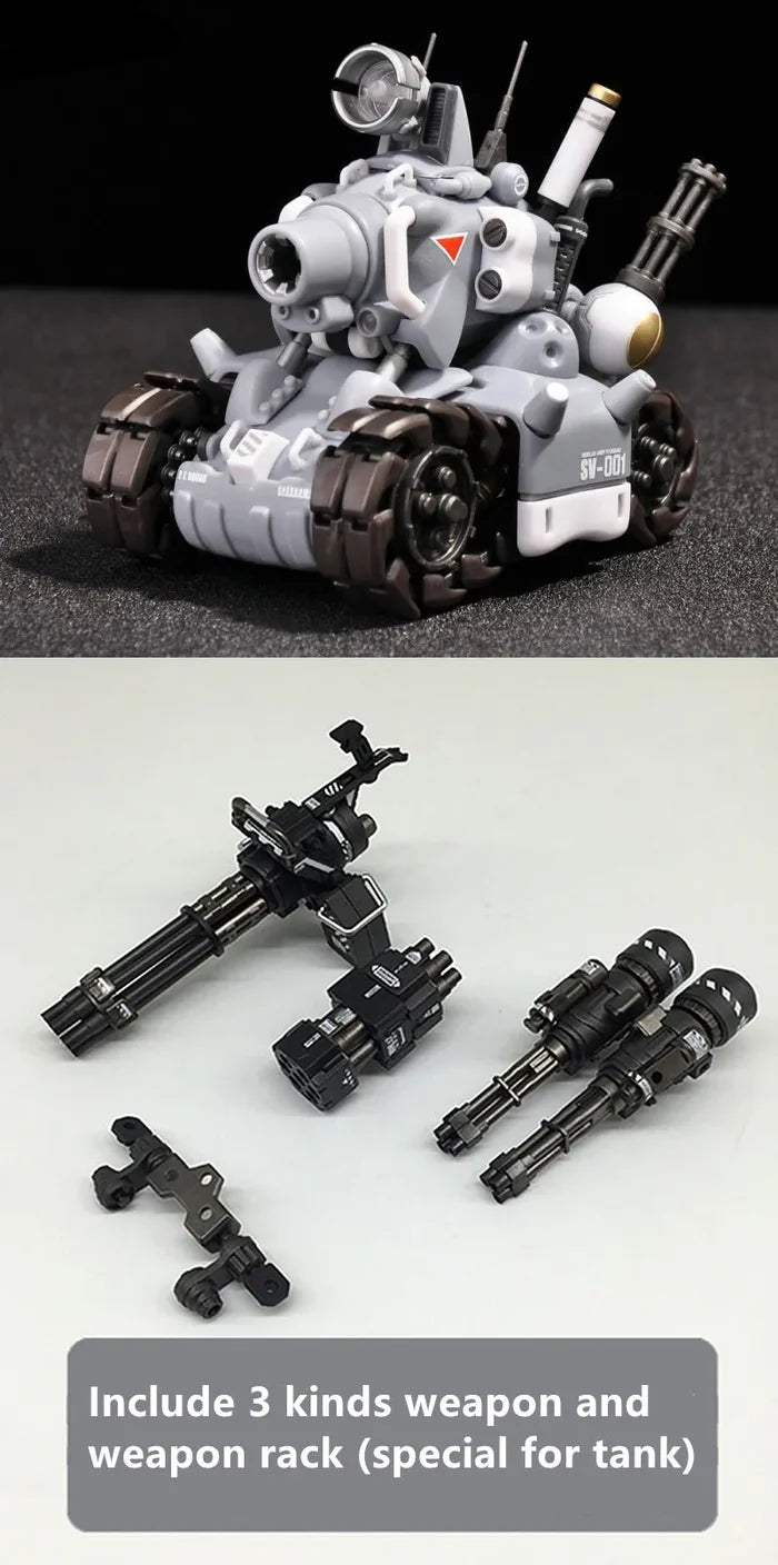 Grey Tank and weapon