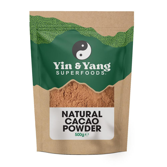 Yin & Yang Superfoods Natural Cacao Powder 500g