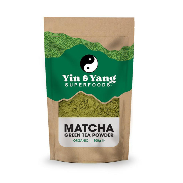 Yin & Yang Superfoods Organic Green Tea Matcha Powder 100g