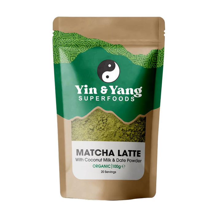 Yin & Yang Superfoods Organic Matcha Latte 100g