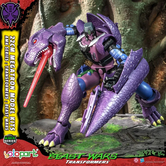 Yolopark Transfomer 22cm AMK Series BEAST WARS Megatron Model Kit toy Figure