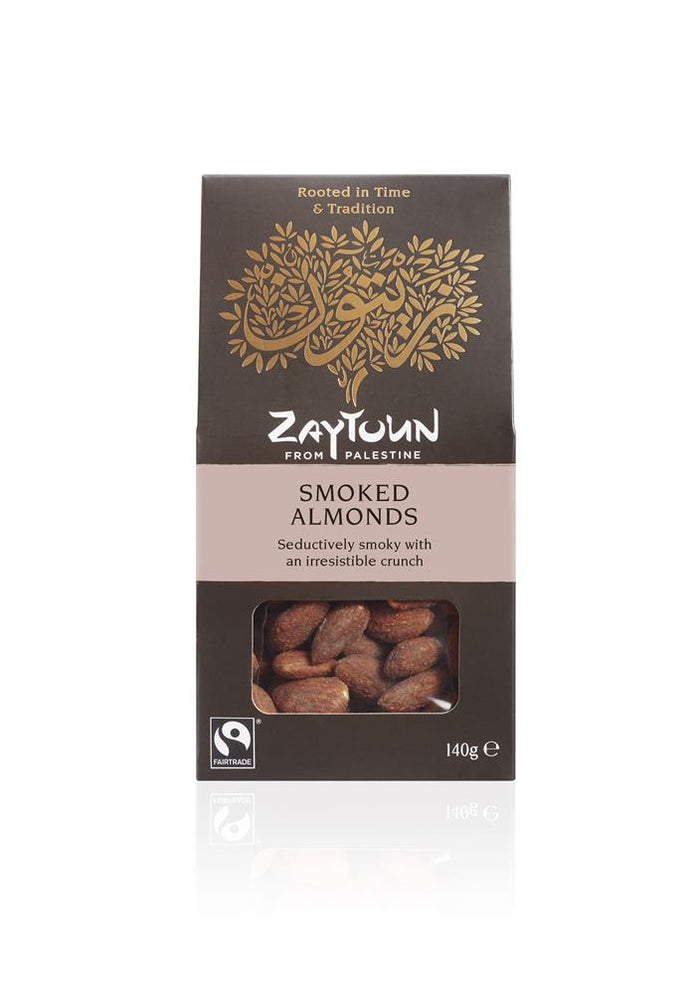 Fairtrade Smoke Seasoned Roasted Almonds 140g