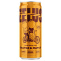 ZELUS Orange & Mango ZERO Protein Energy Soda 330ml.